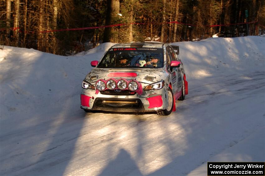 Brad Hayosh / Neil Moser Subaru WRX STi on SS15, Agren-Hunters II.