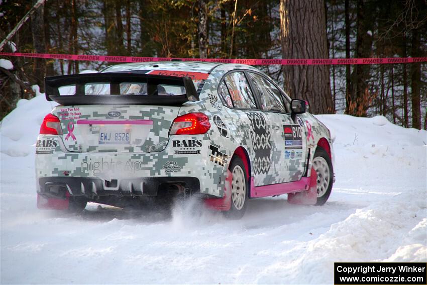 Brad Hayosh / Neil Moser Subaru WRX STi on SS15, Agren-Hunters II.