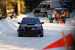 Mike Carr / Jeremy Agostino Subaru WRX STi on SS15, Agren-Hunters II.
