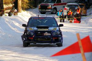 Mike Carr / Jeremy Agostino Subaru WRX STi on SS15, Agren-Hunters II.