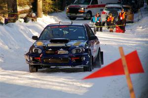 Mike Carr / Jeremy Agostino Subaru WRX STi on SS15, Agren-Hunters II.
