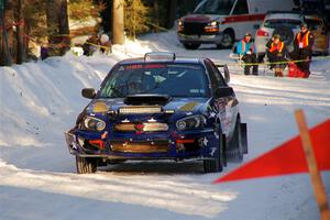 Mike Carr / Jeremy Agostino Subaru WRX STi on SS15, Agren-Hunters II.