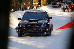 Mike Carr / Jeremy Agostino Subaru WRX STi on SS15, Agren-Hunters II.
