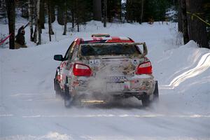 Mike Carr / Jeremy Agostino Subaru WRX STi on SS15, Agren-Hunters II.