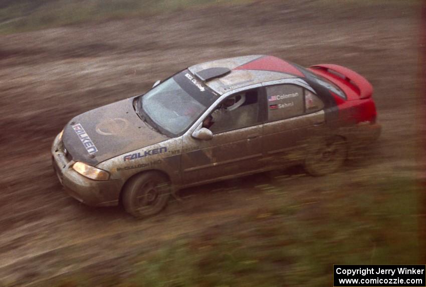 Dave Coleman / 	Amar Sehmi Nissan Sentra	SE-R on Del Sur 2