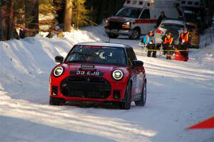 Cristian Perocarpi / Carlos Schrunder MINI Cooper JCW on SS15, Agren-Hunters II.