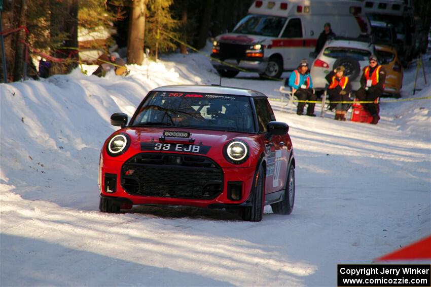 Cristian Perocarpi / Carlos Schrunder MINI Cooper JCW on SS15, Agren-Hunters II.