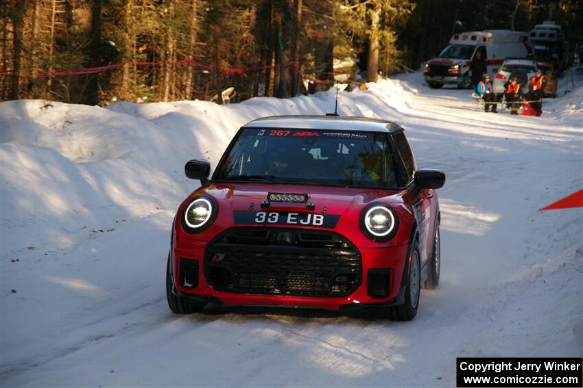 Cristian Perocarpi / Carlos Schrunder MINI Cooper JCW on SS15, Agren-Hunters II.