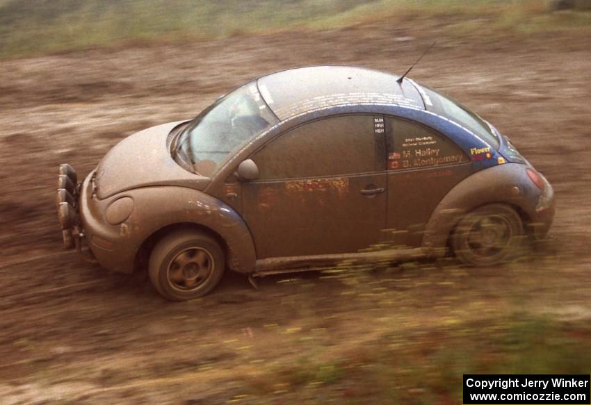 Mike Halley / Bill Montgomery VW New Beetle on Del Sur 2 just before retiring.