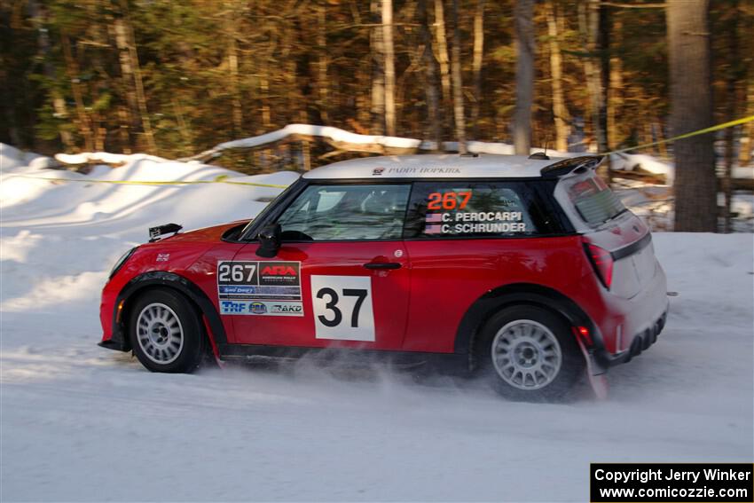 Cristian Perocarpi / Carlos Schrunder MINI Cooper JCW on SS15, Agren-Hunters II.