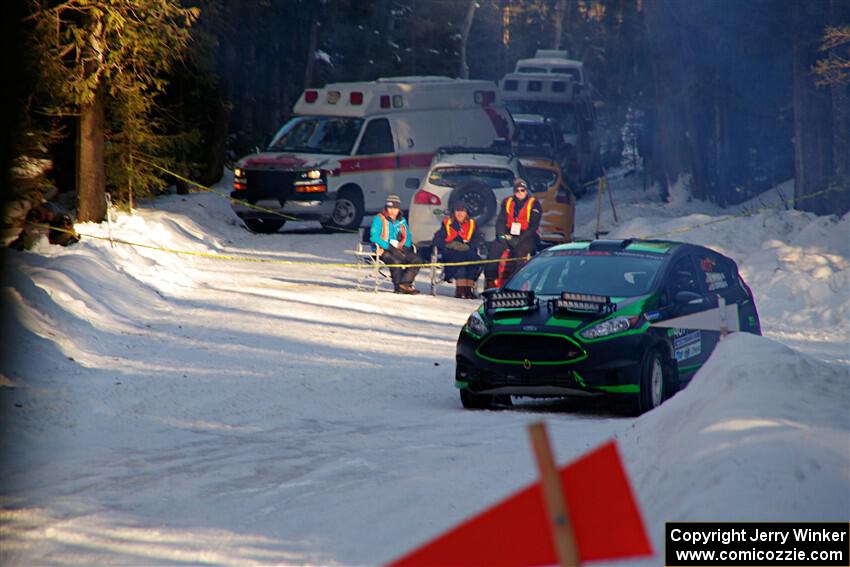 Nick Tippman / David Tippman Ford Fiesta ST on SS15, Agren-Hunters II.