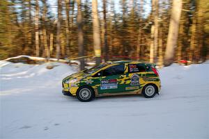 Jason Kodat / Phil Marsh Ford Fiesta ST on SS15, Agren-Hunters II.