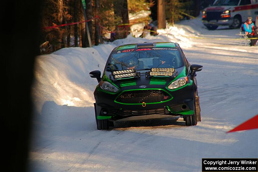 Nick Tippman / David Tippman Ford Fiesta ST on SS15, Agren-Hunters II.
