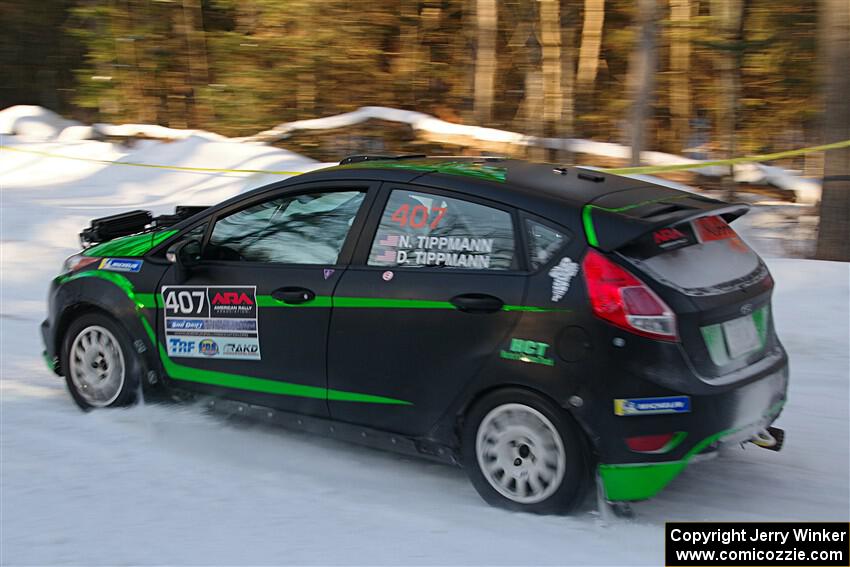 Nick Tippman / David Tippman Ford Fiesta ST on SS15, Agren-Hunters II.