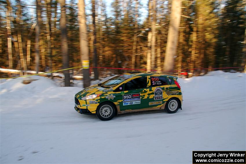 Jason Kodat / Phil Marsh Ford Fiesta ST on SS15, Agren-Hunters II.