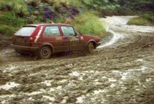 Andrew Grady / Chris Powell VW GTI on Del Sur 2.