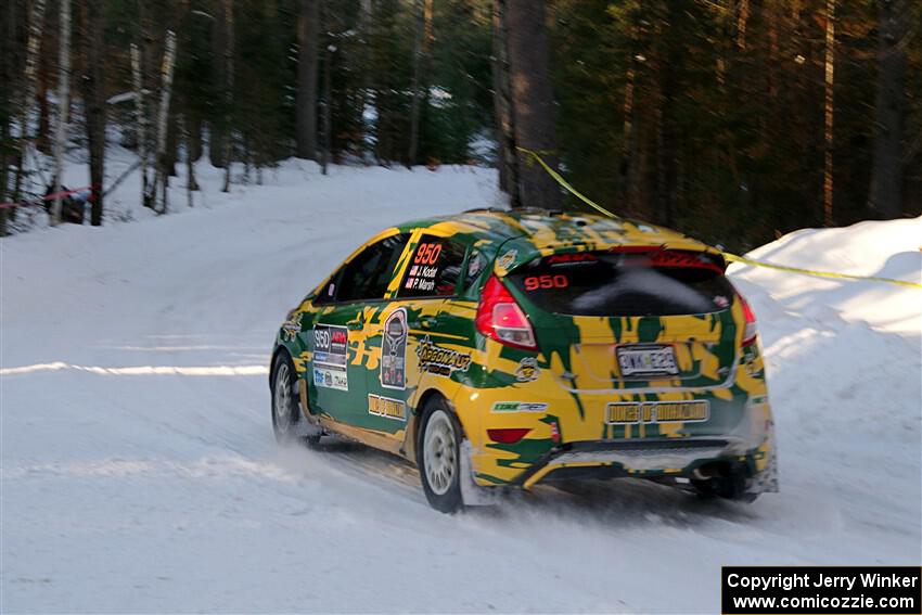 Jason Kodat / Phil Marsh Ford Fiesta ST on SS15, Agren-Hunters II.