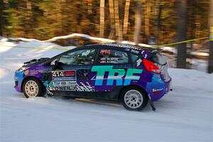 Imogen Thompson / Steve Harrell Ford Fiesta on SS15, Agren-Hunters II.