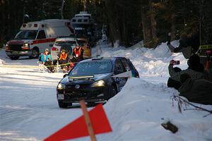 Scott James / Michelle Donovan VW GTI on SS15, Agren-Hunters II.