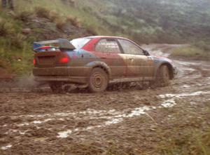 George Plsek / Jeff Burmeister Mitsubishi Lancer Evo 6 on Del Sur 2