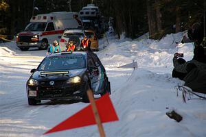 Scott James / Michelle Donovan VW GTI on SS15, Agren-Hunters II.