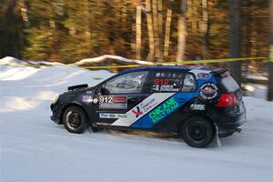 Scott James / Michelle Donovan VW GTI on SS15, Agren-Hunters II.