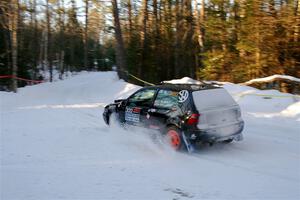 Chase Blakely / Mike Callaway VW GTI GLX on SS15, Agren-Hunters II.