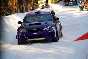 Nick Pysklyvets / Roman Romanchuk Subaru WRX STi on SS15, Agren-Hunters II.