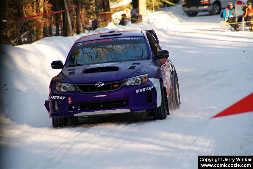 Nick Pysklyvets / Roman Romanchuk Subaru WRX STi on SS15, Agren-Hunters II.