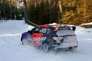 Nick Pysklyvets / Roman Romanchuk Subaru WRX STi on SS15, Agren-Hunters II.