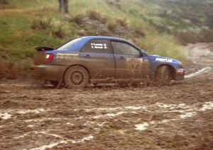 Shane Mitchell / Paul Donnelly Subaru WRX on Del Sur 2