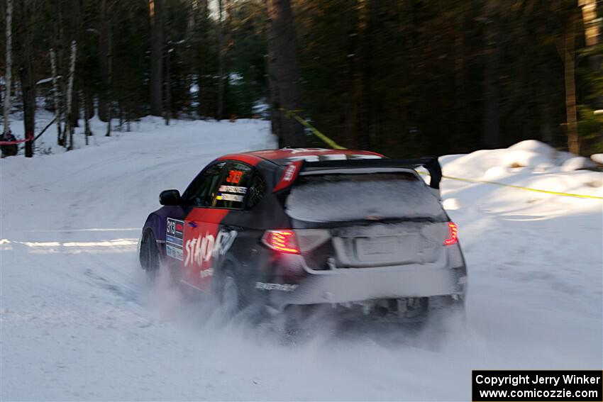 Nick Pysklyvets / Roman Romanchuk Subaru WRX STi on SS15, Agren-Hunters II.