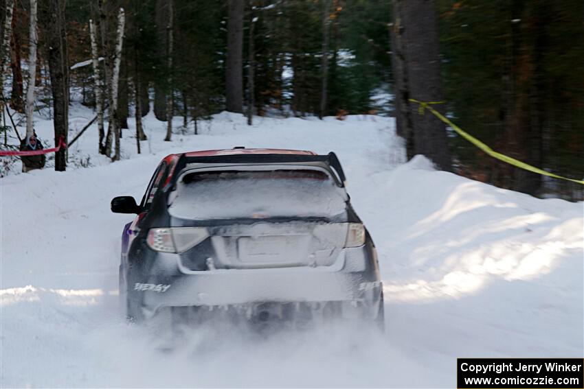 Nick Pysklyvets / Roman Romanchuk Subaru WRX STi on SS15, Agren-Hunters II.