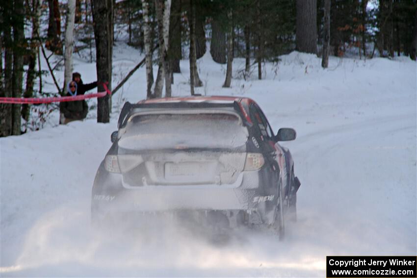 Nick Pysklyvets / Roman Romanchuk Subaru WRX STi on SS15, Agren-Hunters II.