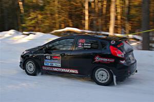 John Barnett / Lucas Laeser Ford Fiesta ST on SS15, Agren-Hunters II.
