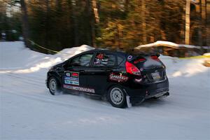 John Barnett / Lucas Laeser Ford Fiesta ST on SS15, Agren-Hunters II.