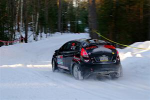 John Barnett / Lucas Laeser Ford Fiesta ST on SS15, Agren-Hunters II.