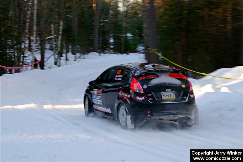 John Barnett / Lucas Laeser Ford Fiesta ST on SS15, Agren-Hunters II.