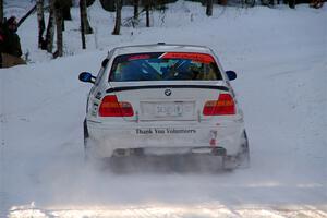 Steve Rowlands / Tessa Jordan BMW 330i on SS15, Agren-Hunters II.