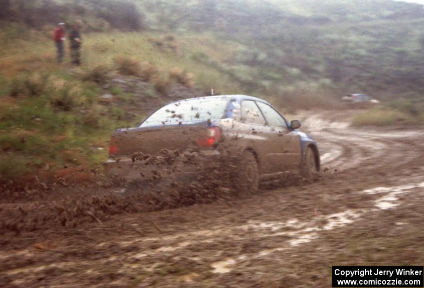 Jonny Milner / Duncan McMath Subaru WRX on Del Sur 2