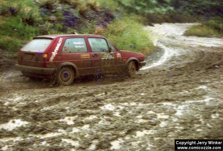 Andrew Grady / Chris Powell VW GTI on Del Sur 2.