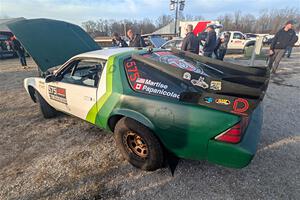 Chris Martise / Elisha Papanicolaou Chevy Camaro at Thursday night's RallyFest.