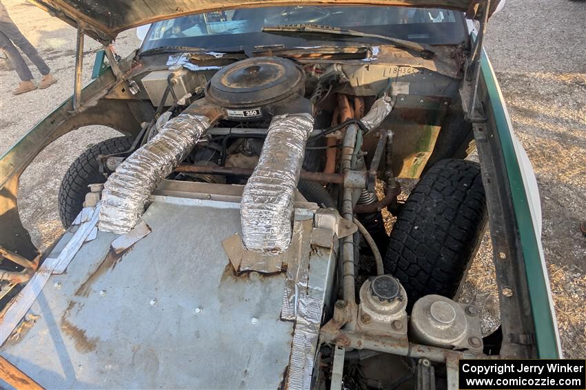 Chris Martise / Elisha Papanicolaou Chevy Camaro at Thursday night's RallyFest.