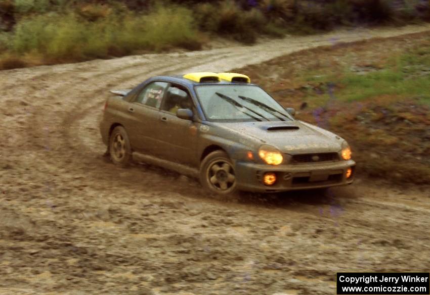 Neil Bliss / Mike Murphy Subaru WRX on Del Sur 2