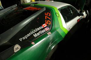 Chris Martise / Elisha Papanicolaou Chevy Camaro at Thursday night's RallyFest.