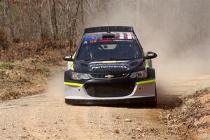 Pat Moro / Ole Holter Chevy Sonic LT1 on SS1, Hazel Creek I.