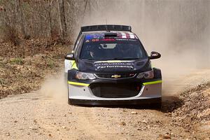 Pat Moro / Ole Holter Chevy Sonic LT1 on SS1, Hazel Creek I.