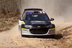 Pat Moro / Ole Holter Chevy Sonic LT1 on SS1, Hazel Creek I.