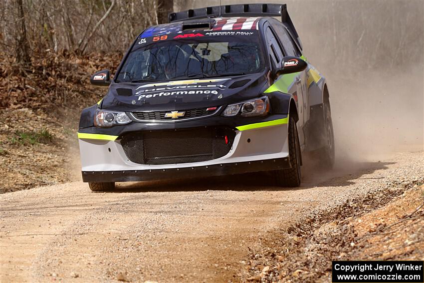 Pat Moro / Ole Holter Chevy Sonic LT1 on SS1, Hazel Creek I.