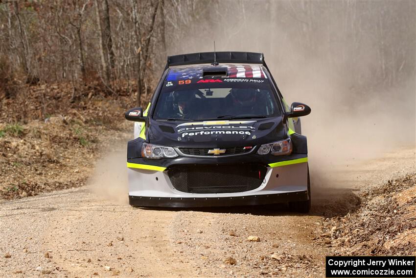 Pat Moro / Ole Holter Chevy Sonic LT1 on SS1, Hazel Creek I.